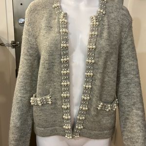 Maje Pearl Cardigan Sz 